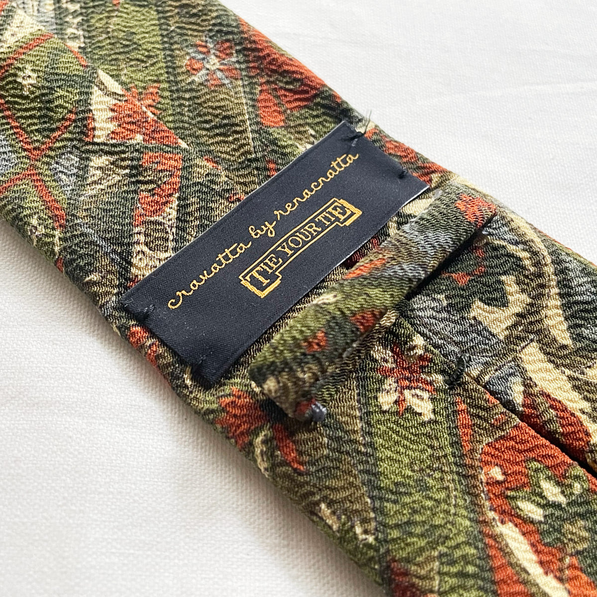 Cravatta Cinque Pieghe Collaboration with Tie Your Tie