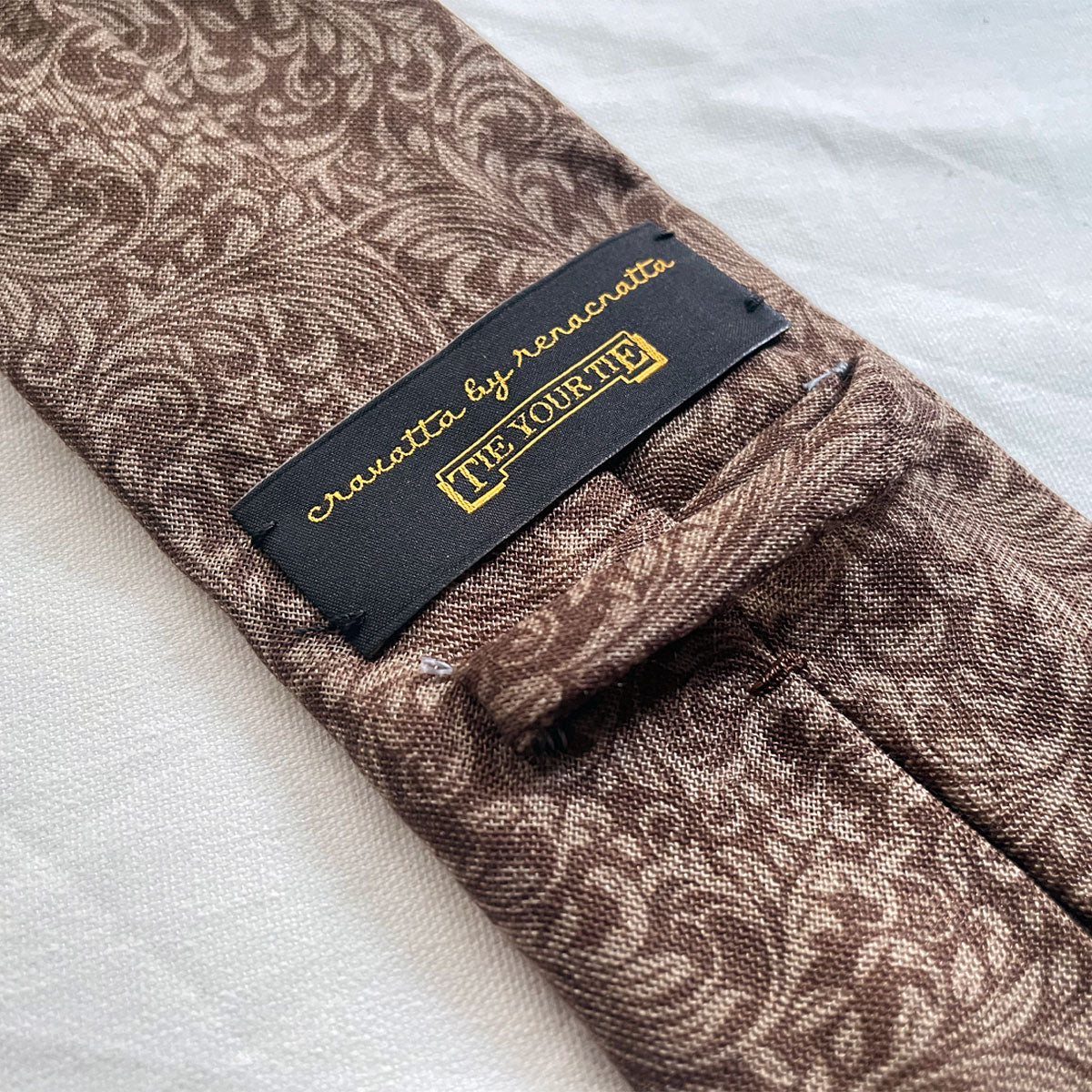 Cravatta Cinque Pieghe Collaboration with Tie Your Tie