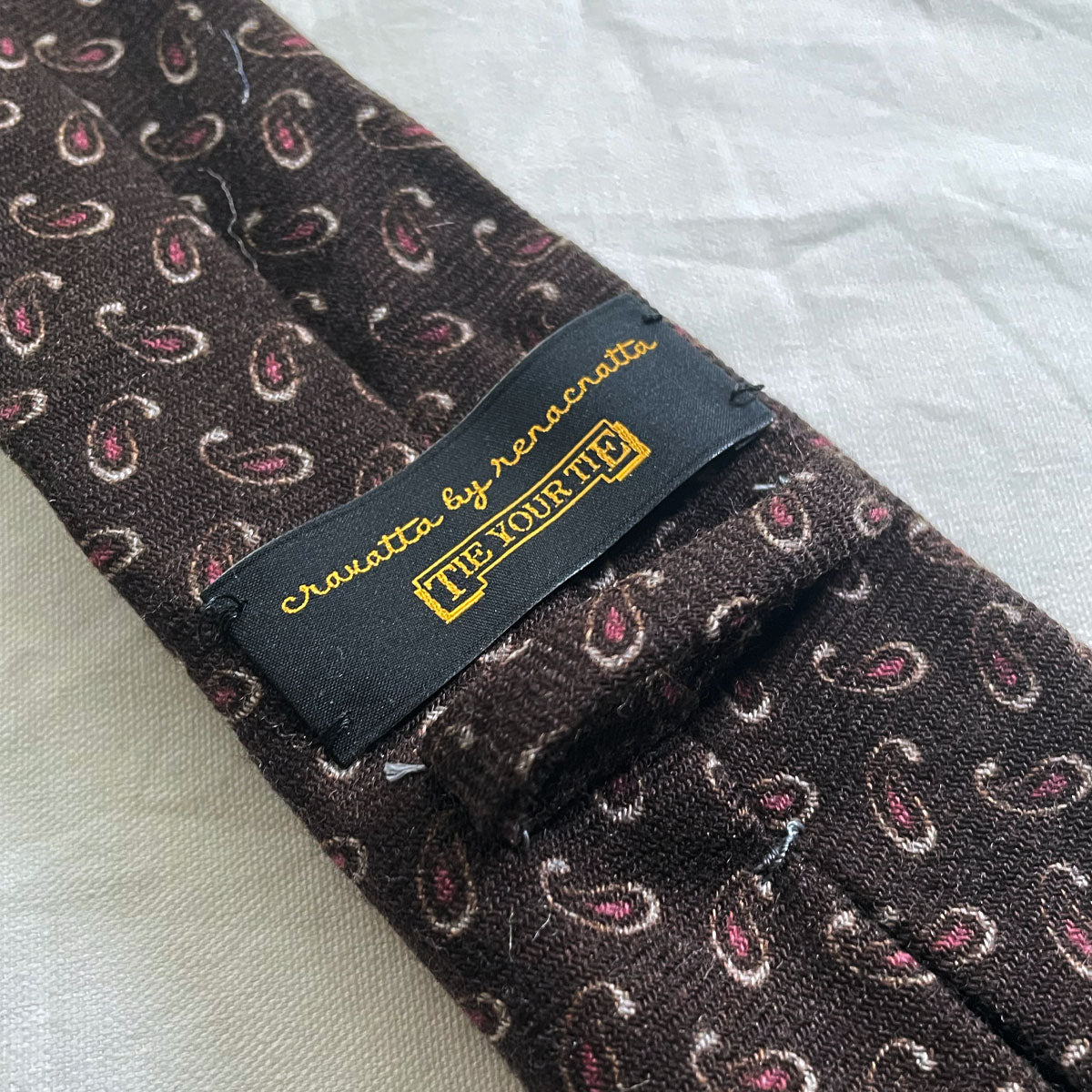 Cravatta Cinque Pieghe Collaboration with Tie Your Tie