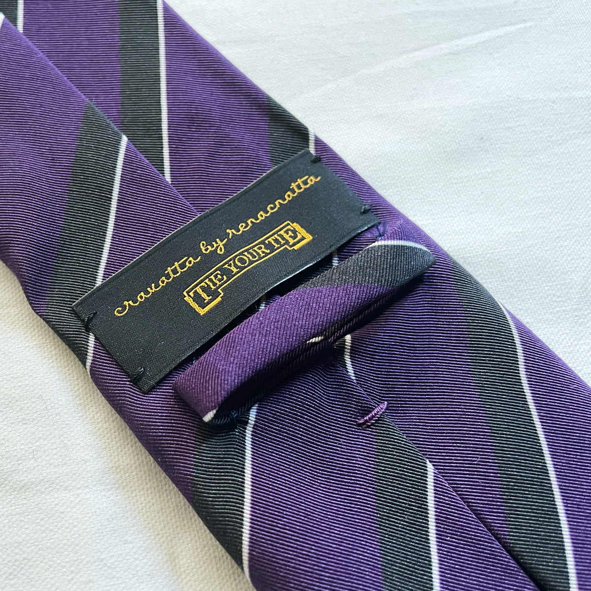 Cravatta Cinque Pieghe Collaboration with Tie Your Tie