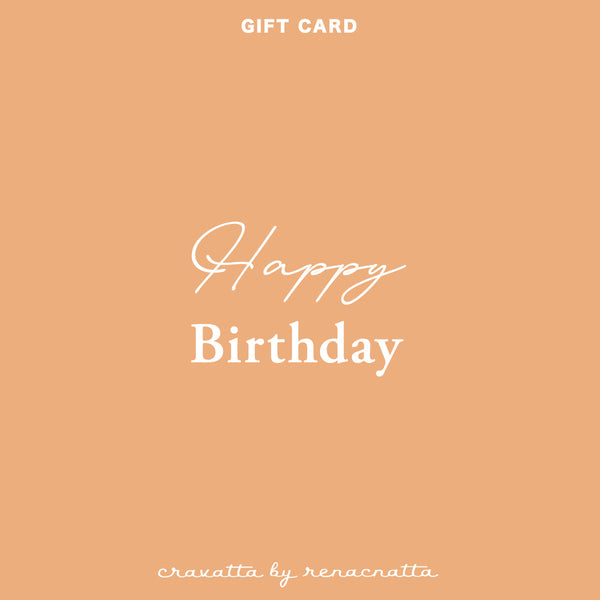 Gift Card - Happy Birthday